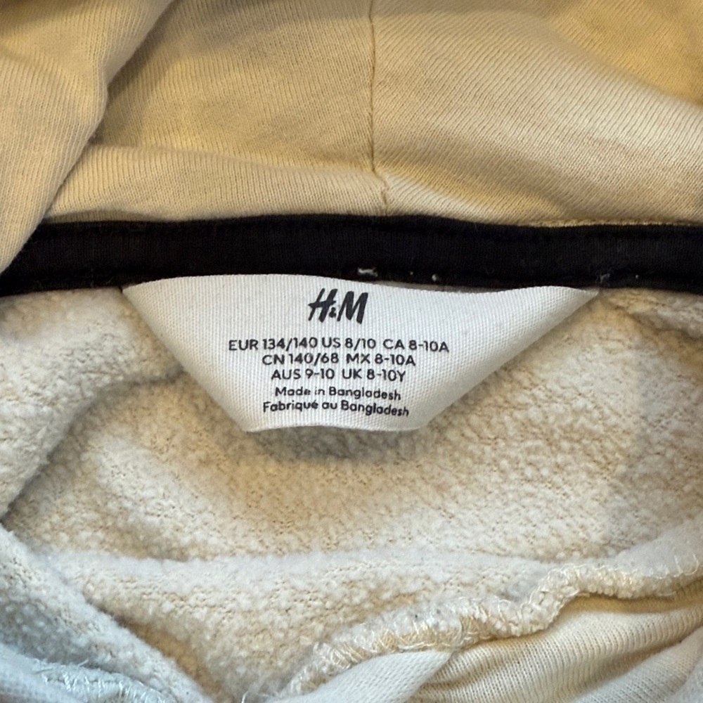 H&M Cream and Black Hoodie - Picture 2 of 4